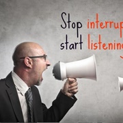 Interrupting Others
