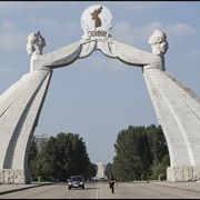 Pyongyang Statue of Reunification