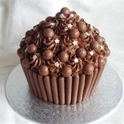 Giant Chocolate Cupcake