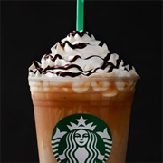 Caramel Cocoa Cluster Frappuccino