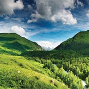 Hiking in the Green Mountains, USA