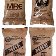 Mres / Dehydrated Meals (Qty 3)
