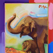 Peter Max Elephant