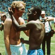 Bobby Moore and Pele