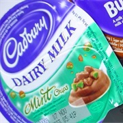 Dairy Milk Mint Chips Mousse