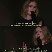 All I Ask - Adele