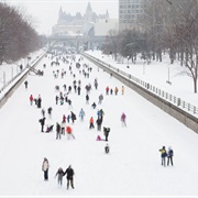 Ottawa's Rideau Canal Is the World's Longest Skating Rink