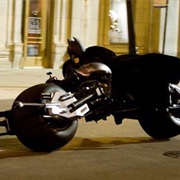 The Batcycle From Christopher Nolan's "Dark Knight" (2008)