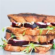Feta Red Onion Toastie