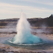 See a Geyser or Hot Spring