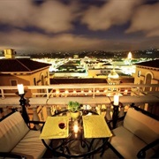 Have a Romantic Dinner on a Rooftop