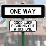 One Way