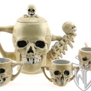 Skull and Skullettes Tea Service
