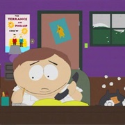 Smashed Against a Wall by Cartman's Bedroom Door