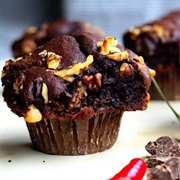 Chocolate Chili Muffins