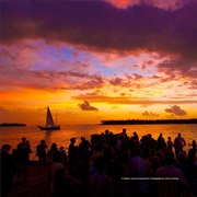 Celebrate Each Day&#39;s Sunset at Mallory Square in Key West, FL