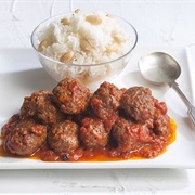 Smyrna Meatballs / Soutzoukakia