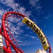 The Roller Coaster at New York-New York
