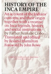 History of the Inca Empire (Father Bernabe Cobo)