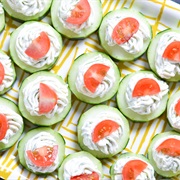 Dill Cucumber Bites