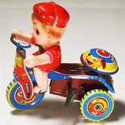 Boy on Tricycle