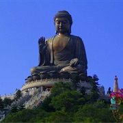 Hong Kong: Giant Buddha in Lantau Island
