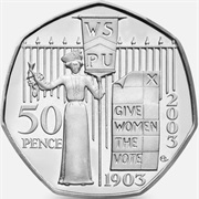 10. 100th Anniversary of the Formation of the Women's Social and Political Union (2003)