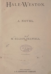 Hale-Weston (Molly Elliot Seawell)