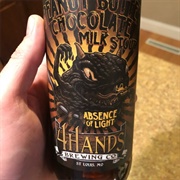 4 Hands Brewing Absence of Light Peanut Butter Chocolate Milk Stout