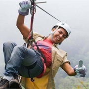 Zipline in Monteverde