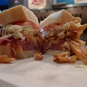 Pittsburgh Sandwich With Fries