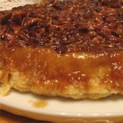 Upsidedown Apple Pecan Pie
