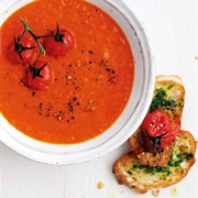 Spiced Squash and Red Pepper Soup