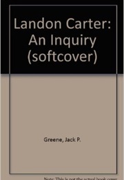 Landon Carter (Jack P Greene)