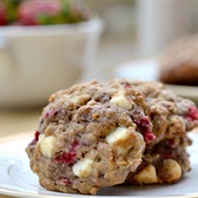Strawberry Oatmeal Cookies