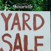 Go Shopping at a Garage Sale