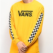 Vans Classic Checkered Long Sleeve T-Shirt