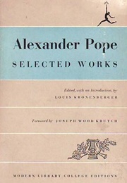 Selected Works (Alexander Pope)