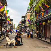 Stroll the French Quarter in New Orleans