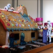 Storm Troopers Build a Gingerbread House