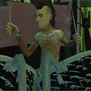Travis Barker in Guitar Hero: World Tour