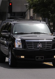 Villains Driving in Black SUV's- Mission Impossible (1996)