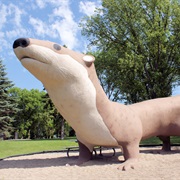 Otto the Otter, Fergus Falls, Minnesota