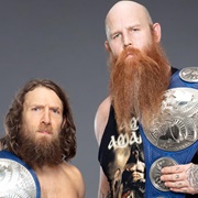 Daniel Bryan and Rowan WWE Smackdown Tag Team Champions