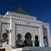 Mausoleum of Mohammad V in Rabat, Morocco