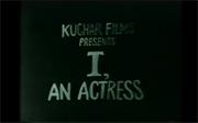 I, an Actress