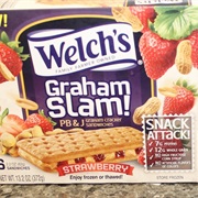 Welch&#39;s Graham Slam PB &amp; J Graham Cracker Sandwiches