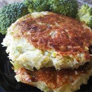 Broccoli Stem Fritters