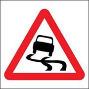 Slippery Road Surface