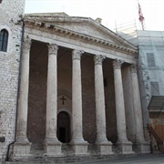 Temple of Minerva, Assisi, Italy. C 50 BC